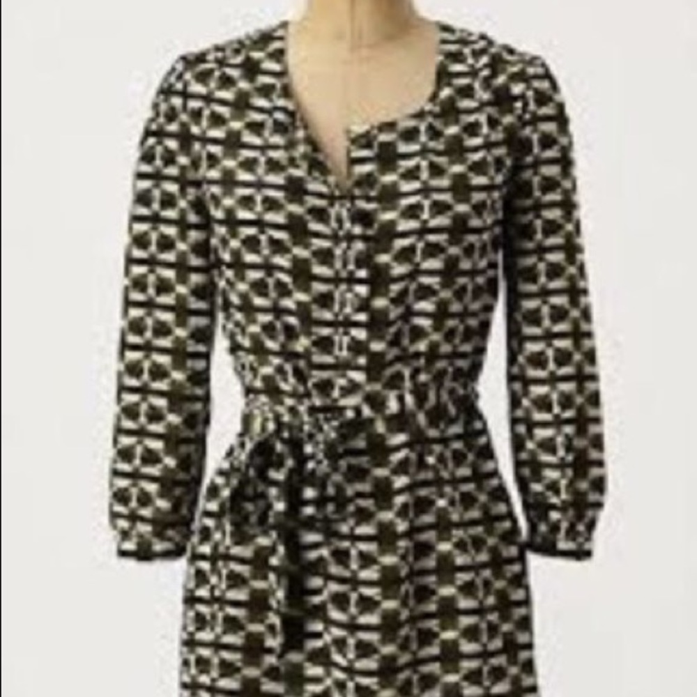 Anthropologie Silk Tunic Size 8